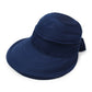 2 in 1 Detachable Zipper Wide Brim Sun Hat for Women