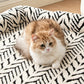 Thick Plush Non Slip Pet Mat for Sofa Chair Window Seat-Black