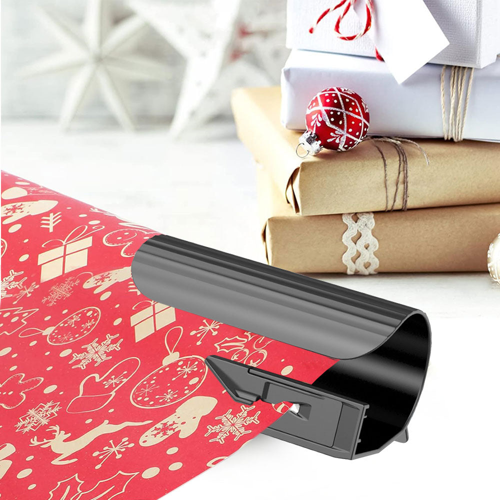 2Pcs Replaceable Wrapping Paper Cutter With Blades Sliding Wrapping Paper Cutter Christmas Craft Cut Tool