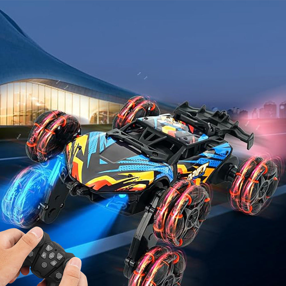 6 Wheels Stunt Car with Spray 360 Degree Hand Gesture Sensing RC Off Road Toy