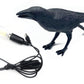 USB Crow Lamp Gothic Lamp Halloween Decor for Bedside Bedroom