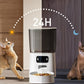 5L Automatic Pet Feeder with Camera and Dual Band WiFi White