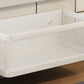 No-Drill Wall-Mounted Metal Storage Rack for Kitchen & Bathroom Garlic Ginger Green Onion Organizer
