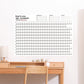 2Pcs Annual Wall Daily Schedule Countdown Calenders