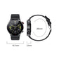 Sport Bluetooth Call Smart Watch With 1 Steel Strap and 1 Silicone Strap