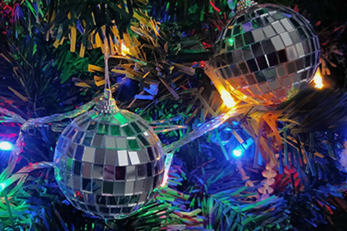 20Pcs Christmas Mirror Disco Balls – Hanging Decorations for Party Wedding DIY