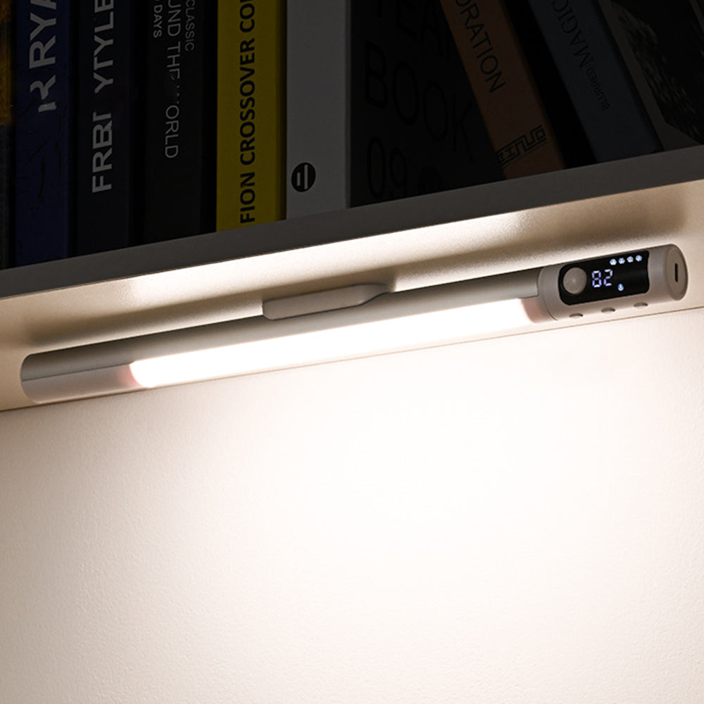 2Pcs Rechargeable Magnetic Motion Sensor Light Bar with 3 Adjustable Colours