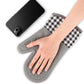 4Pcs Silicone Oven Mitts and Pot Holders Heat Resistant Non-Slip for Cooking Baking Grilling