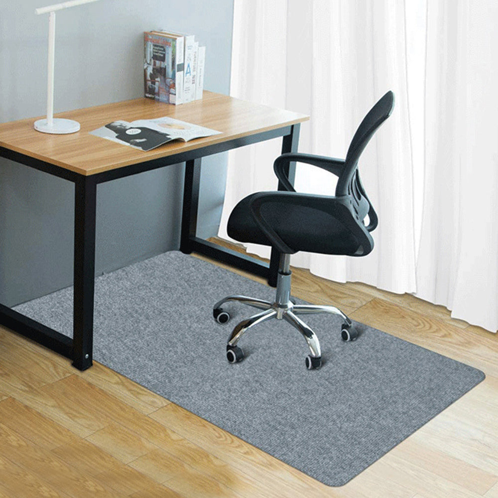 Anti-Slip Floor Protector Office Chair Mat-Light Grey
