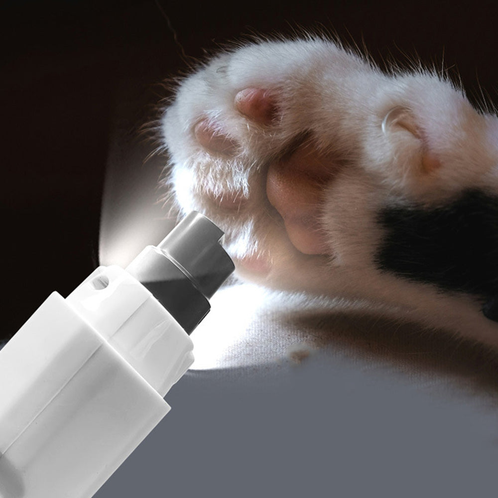 Electric Pet Nail Grinder for Dogs Cats with 5 Speeds LED Light