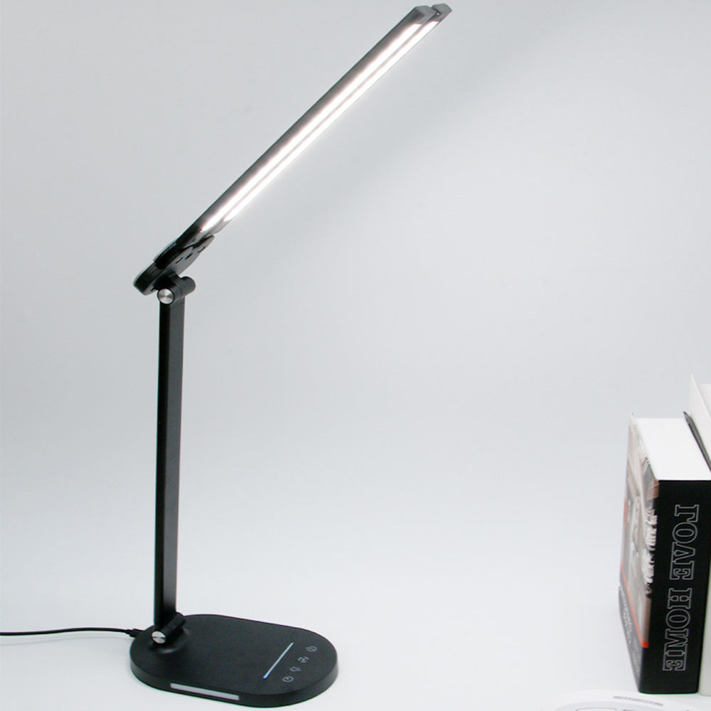 Double Head LED Eye-Caring Foldable Touch Control Desk Light