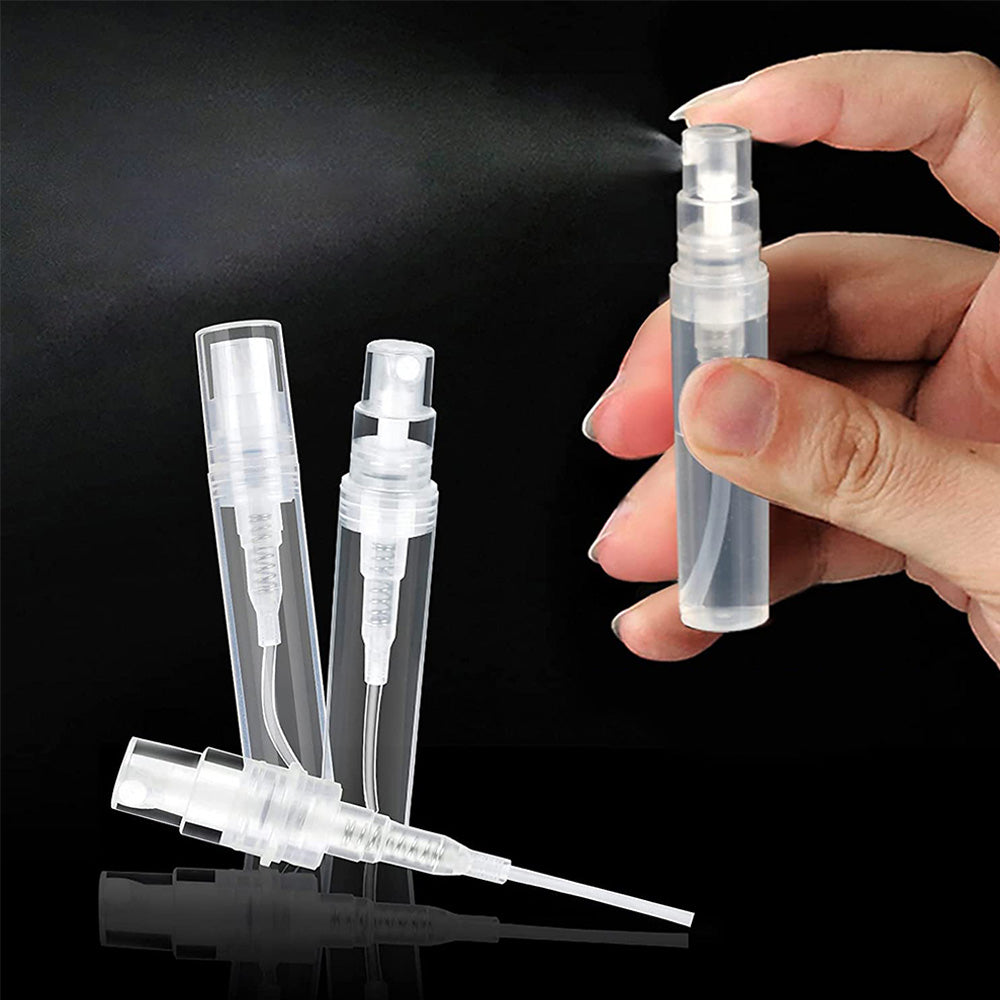 10 Pack 10ml Glass Perfume Atomizer Pump Cosmetic Spray Bottles