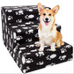 3 Steps Ramp Stairs for Bed Couch Small Dog Ramp Access