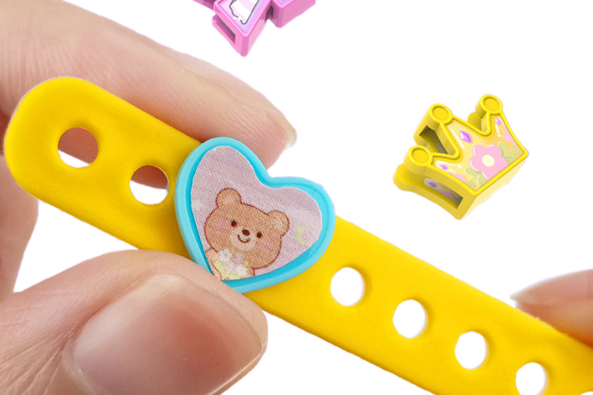 DIY Friendship Bracelet Making Kit With Stickers Wrist Band Craft Kit For Girls