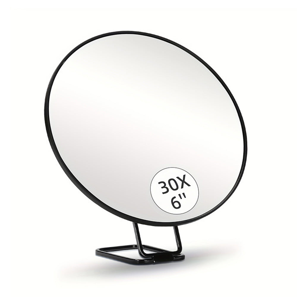10X/20X/30X Round Magnifying Mirror with 3 Suction Cups and 360 Degree Adjustable Stand