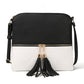 2Pcs Ladies Cross Body Bag with Tassel