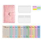 2-in-1 A6 Money Saving Zipper Cash Storage Binder