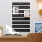 8 Pack Self Adhesive Felt Display Strips with 35 Push Pins for Wall Decor