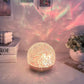 16 Color Rechargeable RGB Water Ripple Mood Lamp with Touch Dimming