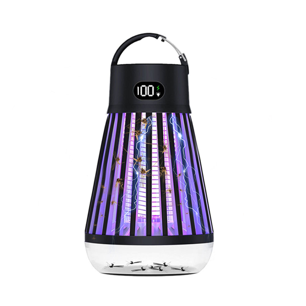 Electric Bug Zapper Portable Rechargeable Mosquito Killer Lamp Insect Fly Trap