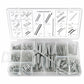 200 PCS Springs Assortment Kit Carbon Steel Spring Set for Home Automotive Repair