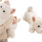 Stress Relief Realistic West Highland White Terrier Plush Toy Soft Cuddly Lying Stuffed Dog Animal