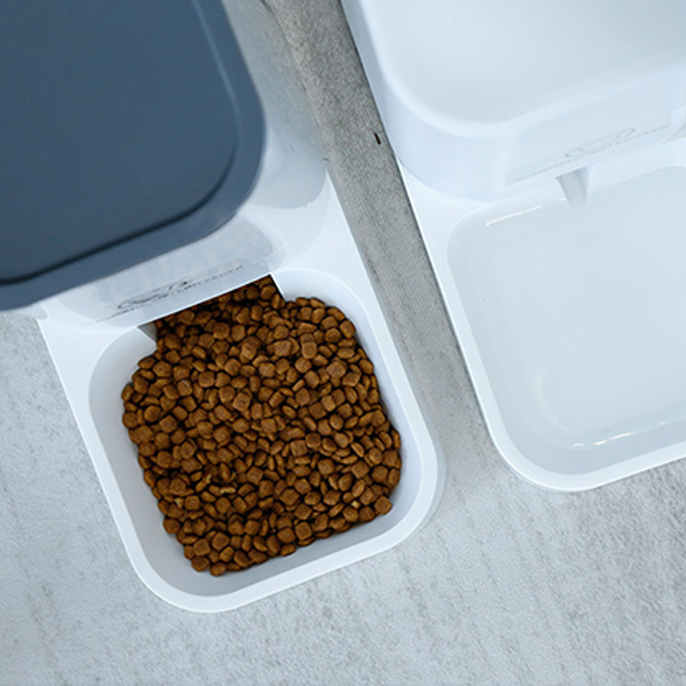 Automatic Pet Dog Cat Water Dispenser Feeder Self Feeding Bowl Bottle Gravity