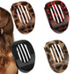 4-Piece Flat Hair Claw Clips Set for Women Strong Hold Styling