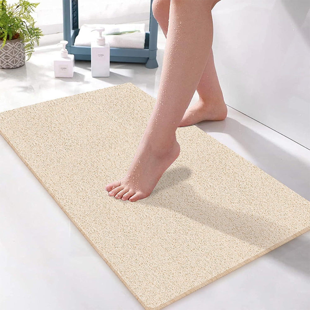 Hollow Loop Non Slip Shower Floor Mat for Bathroom Quick Drainage