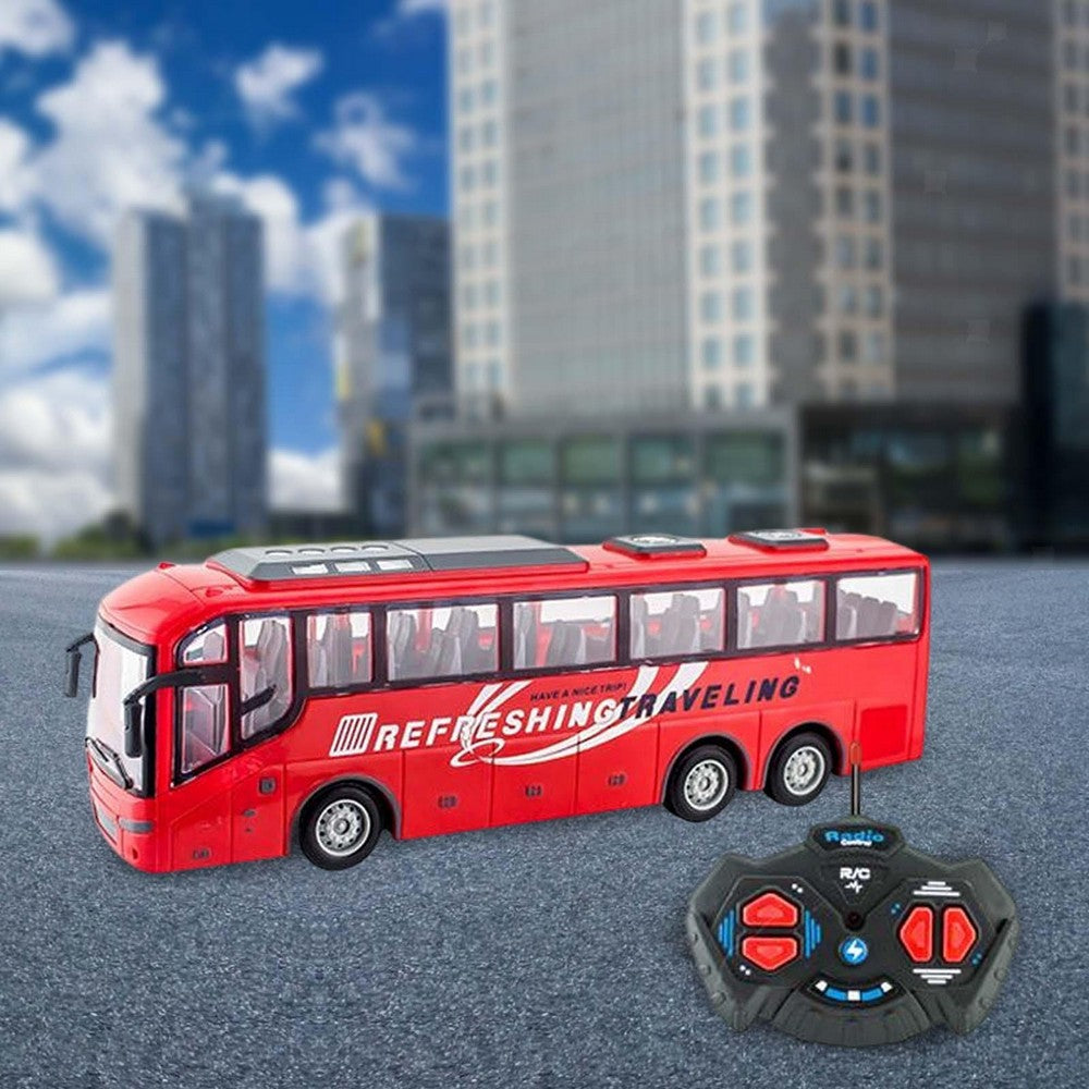 Remote Control Simulated Bus Toy with LED Light
