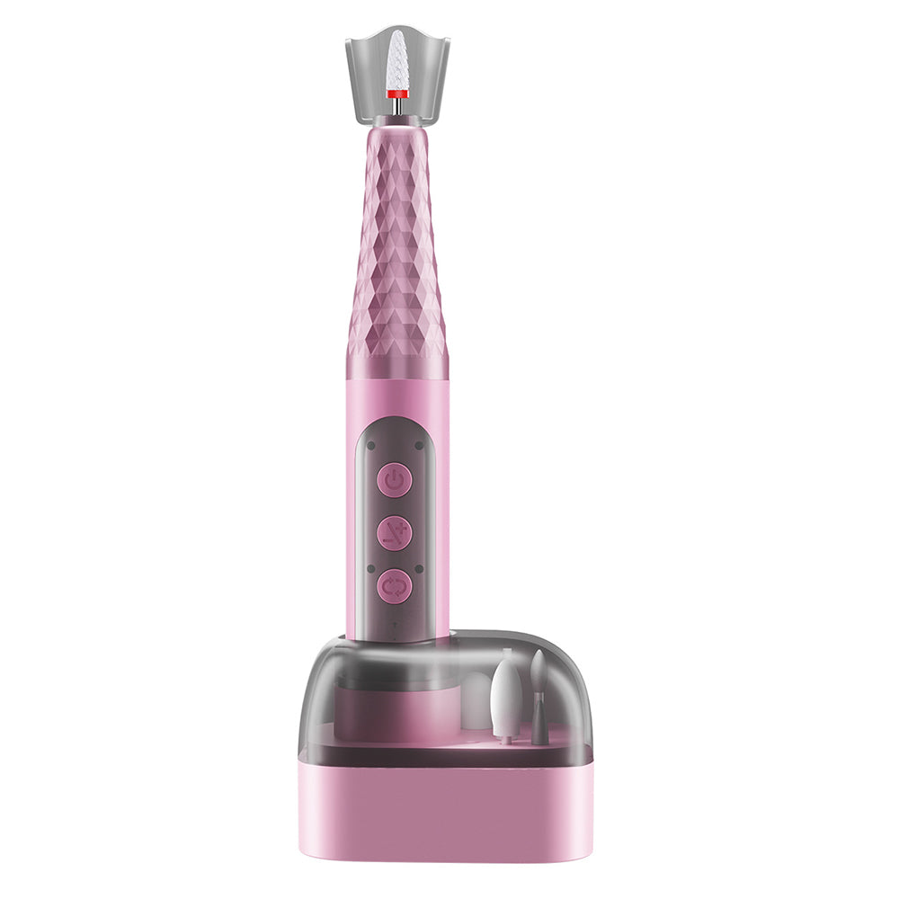 Electric Nail Drill Kit Cordless USB Rechargeable Manicure Pedicure Tools for Acrylic Gel Nails