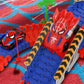 212Pcs Set Spider Toys for Boys Spider Race Track with 2 Cars Birthday Gifts