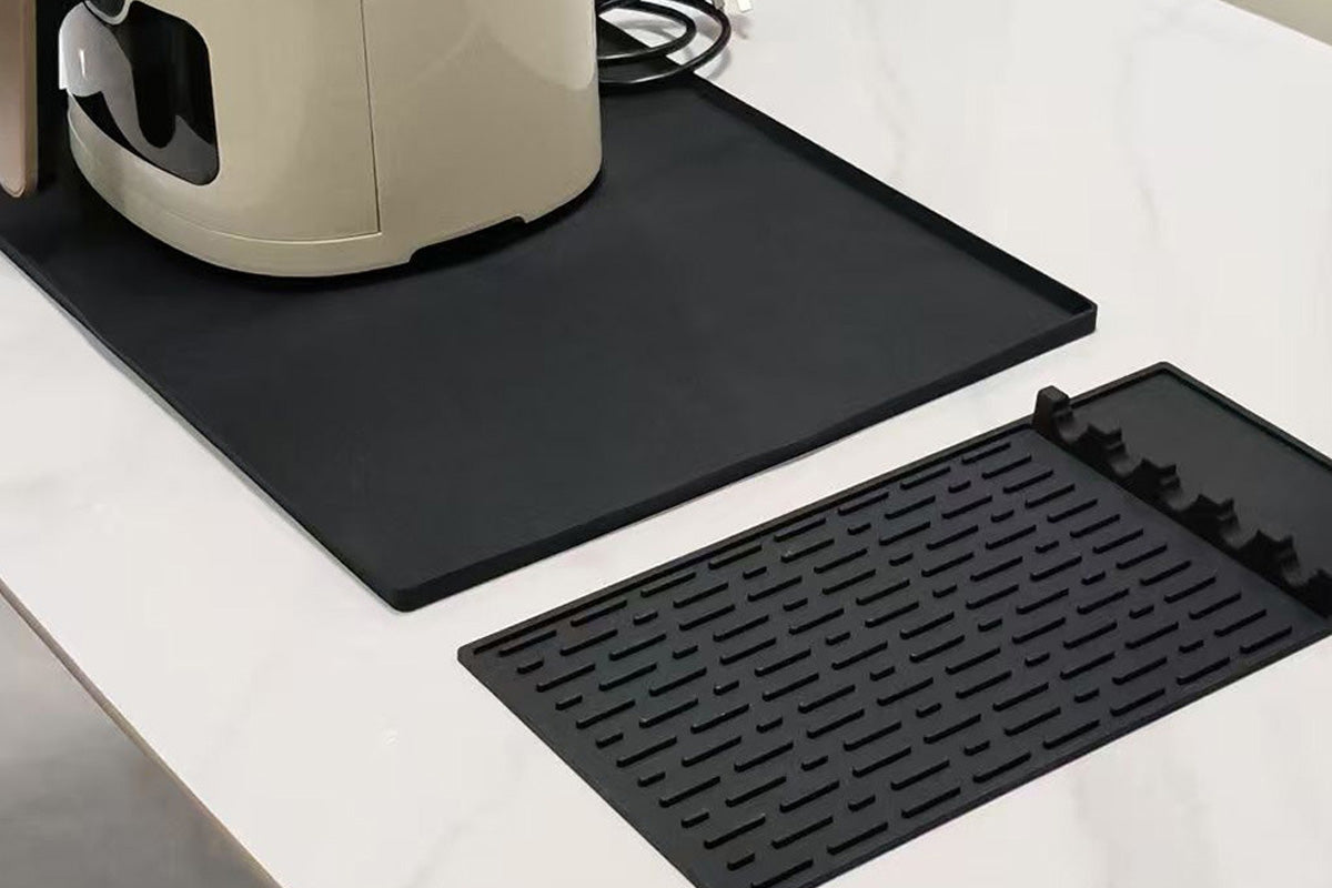 Silicone Heat Resistant Mats for Countertop Air Fryer Mat for Microwave Oven