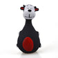 Cartoon Latex Squeaky Dog Toy for Teeth Cleaning