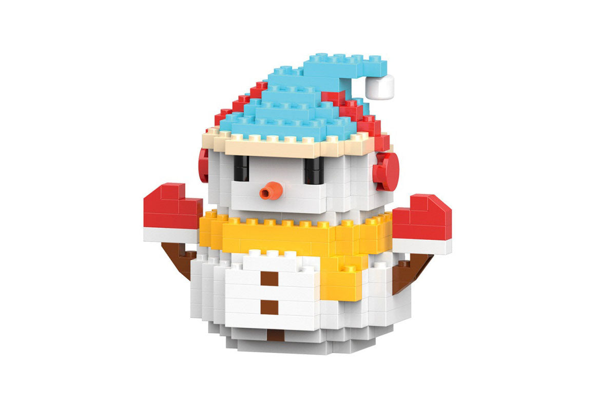 Christmas Building Blocks Set Xmas Building Figures DIY Stocking Stuffers