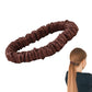4 Pack 19 Momme Mulberry Silk Scrunchies Elastic Hair Ties for Women
