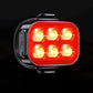 USB Rechargeable Bike Light Set with 4+6 Modes Waterproof Bicycle Lights