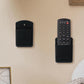 Two Piece Wall Mounted Remote Holder Set