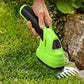 2 in 1 Green Cordless Garden Trimmer