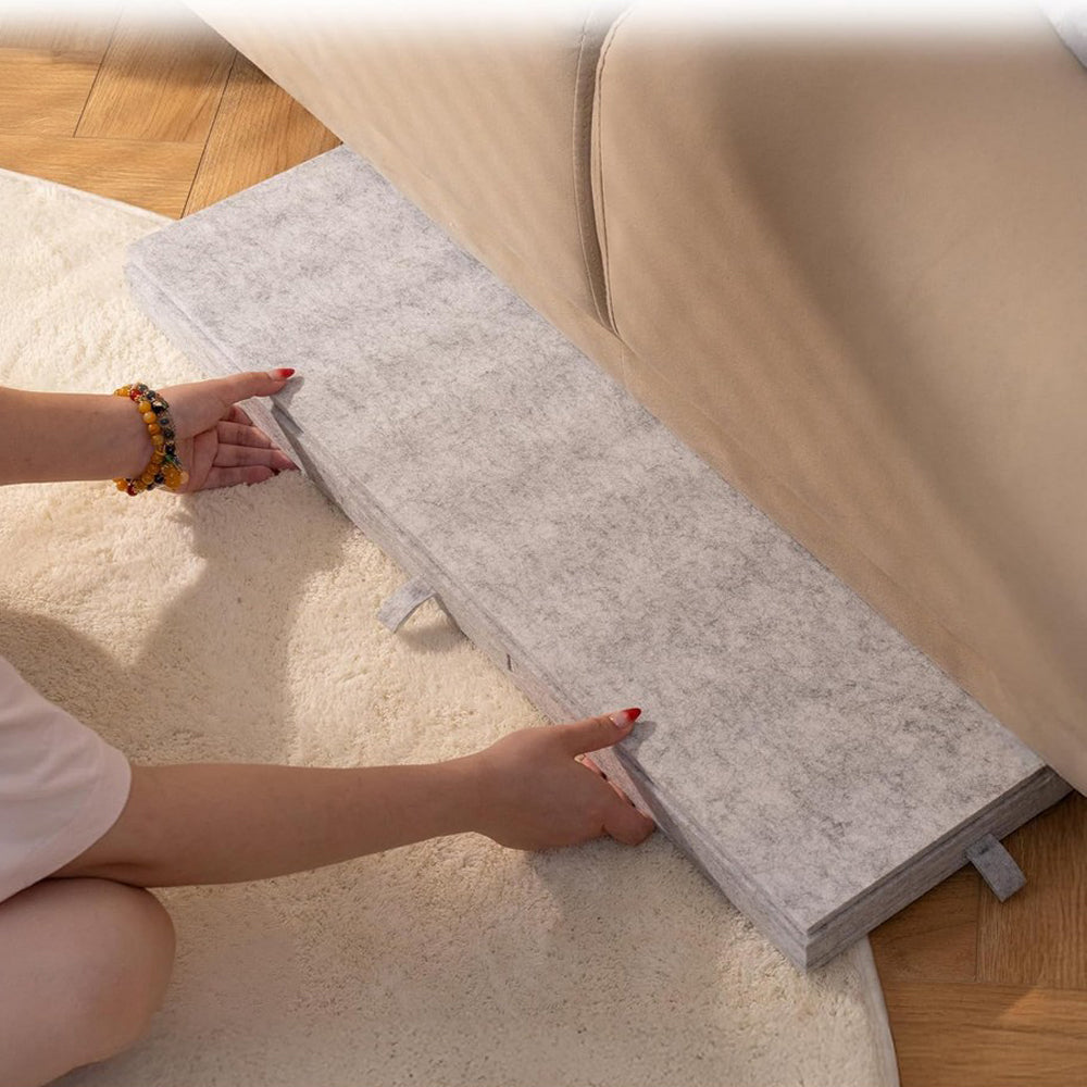 Puzzle Board with 6 Sliding Drawers Foldable Felt Puzzle Table Up to 1000 Pieces