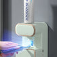 Electric Toothpaste Dispenser with Toothbrush Holders