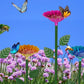 4PCS Bee Watering Station Metal Bee Water Feeder Colorful Bee Bath Bowl For Outdoor