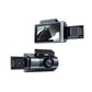 WiFi HD 1080P Night Vision Gravity Sensor Dash Cam-Front+ Inside Camera