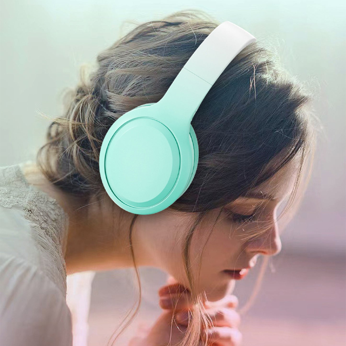 DR88 Wireless Bluetooth 5.3 Gradient Colour 3D Stereo Headset