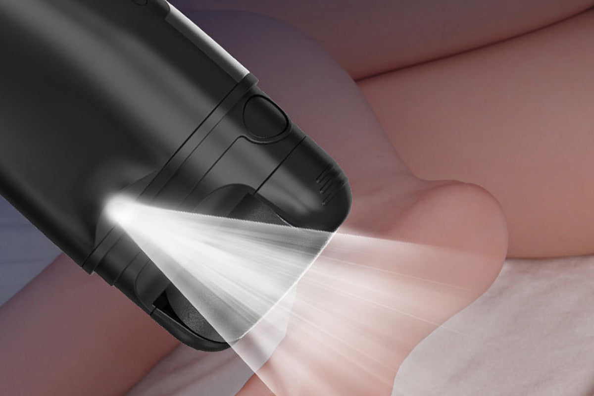 100 Speeds Electric Foot Callus Remover with 3 Rollers LED Light Foot File Pedicure Tool