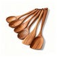 7 Piece Kitchen Utensil Cooking Spoon Set with Holder