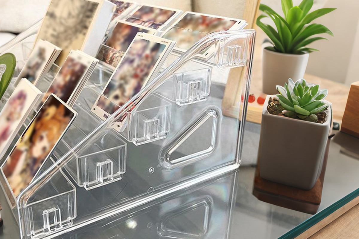 Trading Card Display Stand Vertical Holder Tabletop Card Stand for PSA BGS SGC