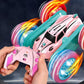 2.4 GHZ 4WD Double Sided RC Stunt Car 360 Degree Rotating Remote Control Crawler with Headlights