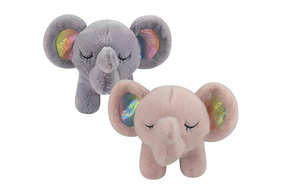 Breathing Light Glowing Music Sound Soothing Elephant Doll