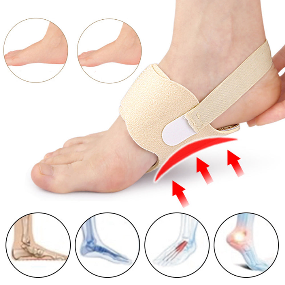 2Pcs Arch Support Braces for Flat Foot Correction Insoles